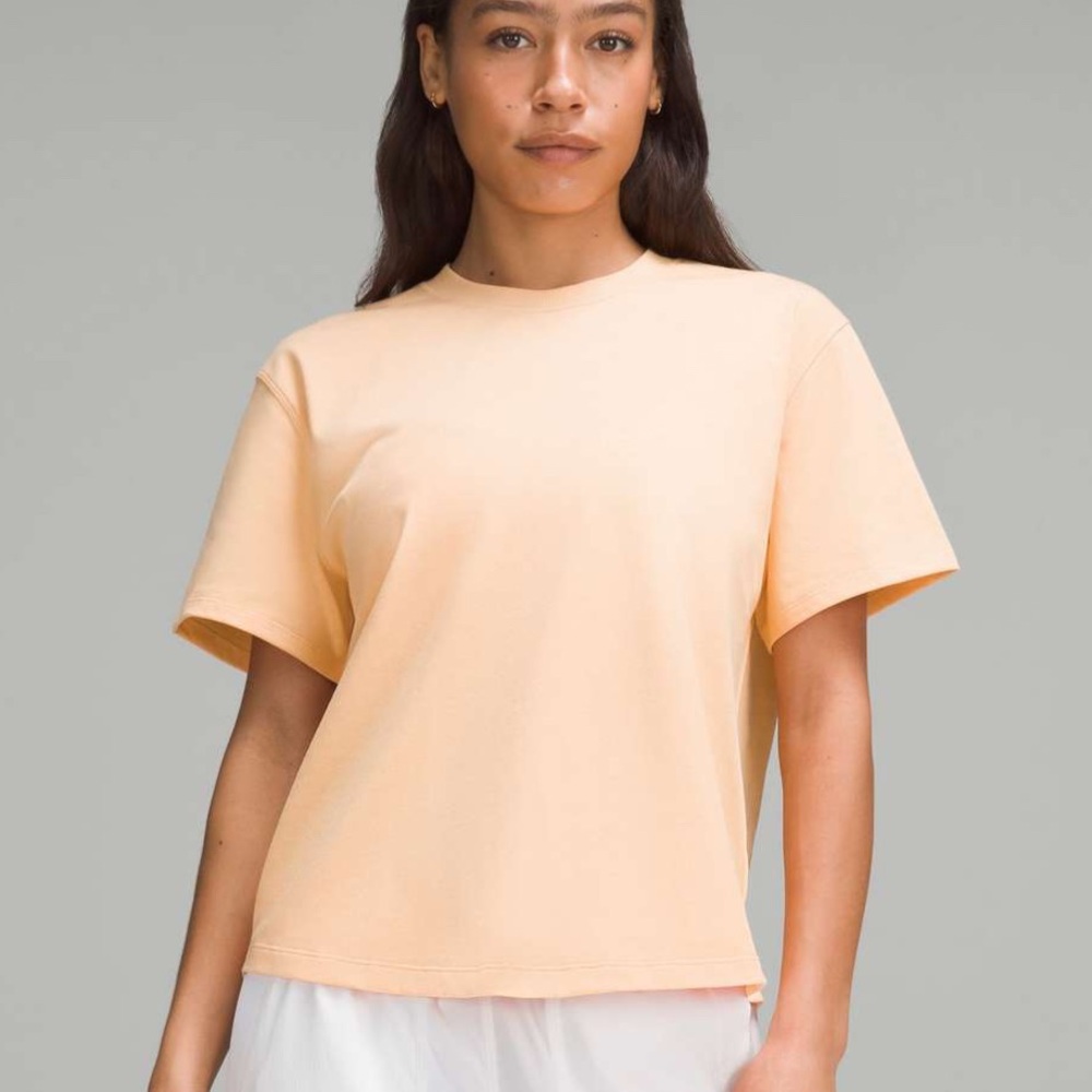 Lululemon Relaxed Fit Cotton Jersey T-shirt